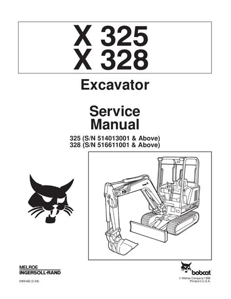 bobcat 328 parts manual